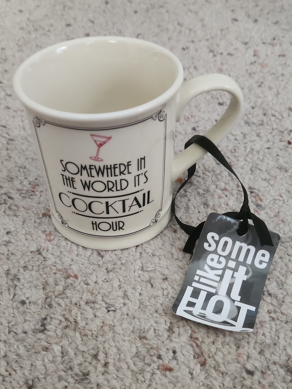Home Essentials Somewhere In The World Its Cocktail Hour Mug NEW
